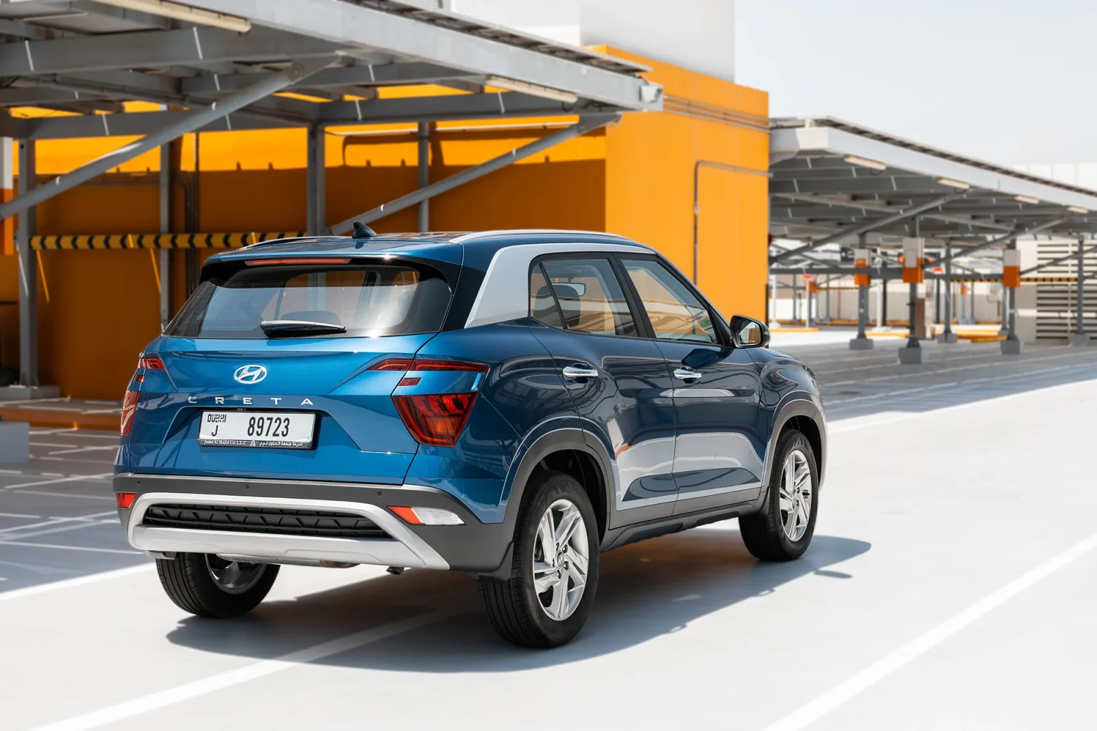 Loyer Hyundai Creta  Bleu 2025 en Dubai - 7 