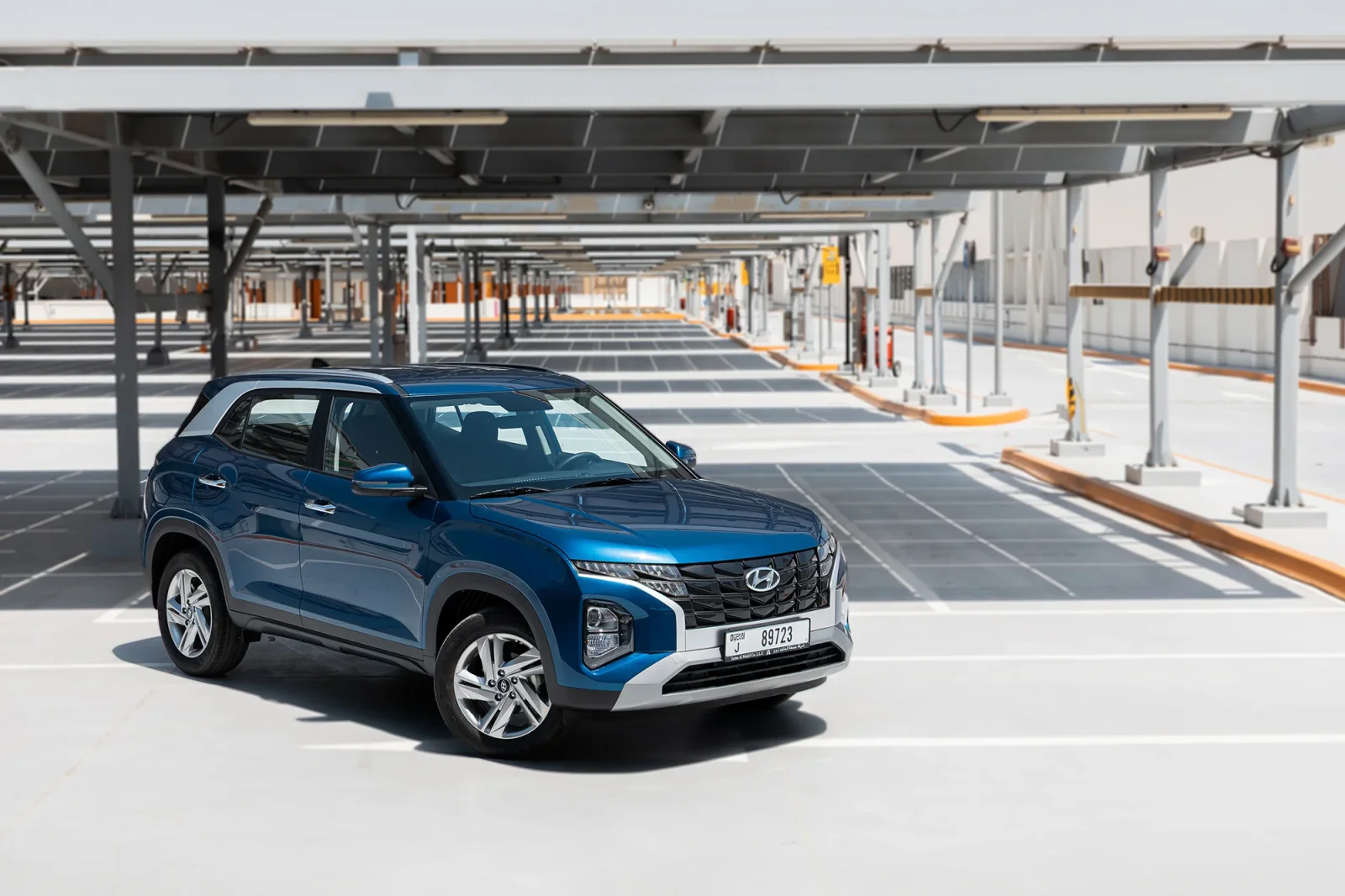 Loyer Hyundai Creta  Bleu 2025 en Dubai - 2 