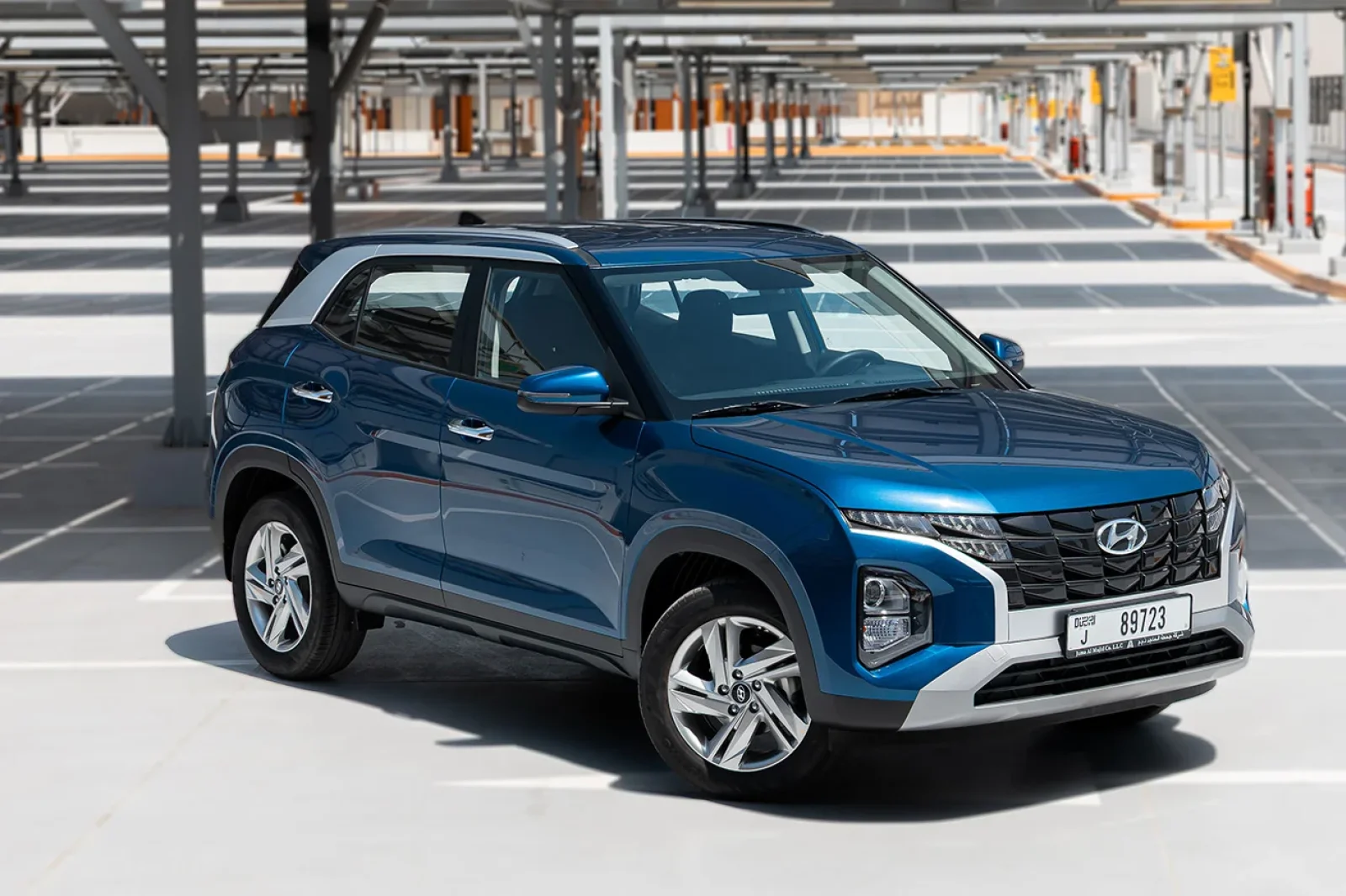 Loyer Hyundai Creta  Bleu 2025 en Dubai - 12 