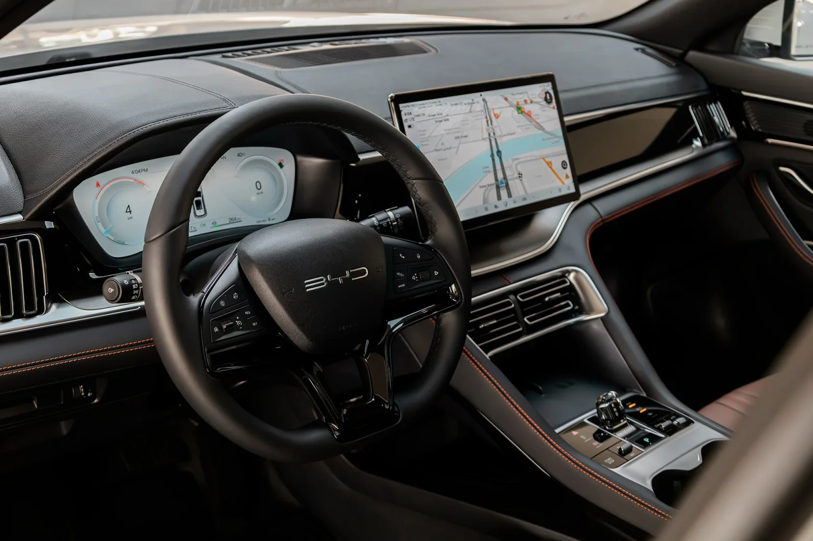 Loyer BYD Song  Gris 2025 en Dubai - 4 