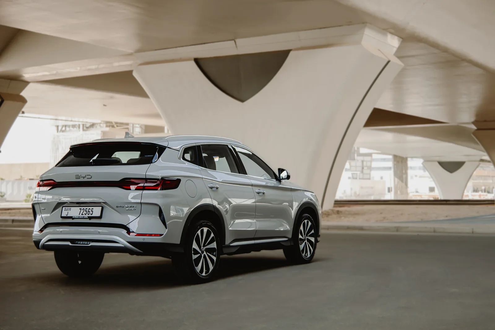 Loyer BYD Song  Gris 2025 en Dubai - 9 