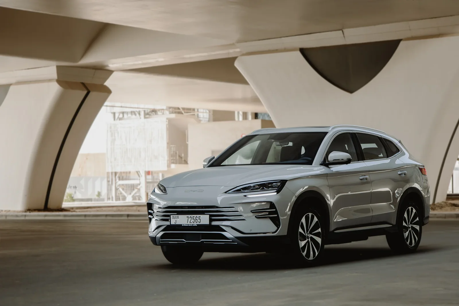 Loyer BYD Song  Gris 2025 en Dubai - 7 