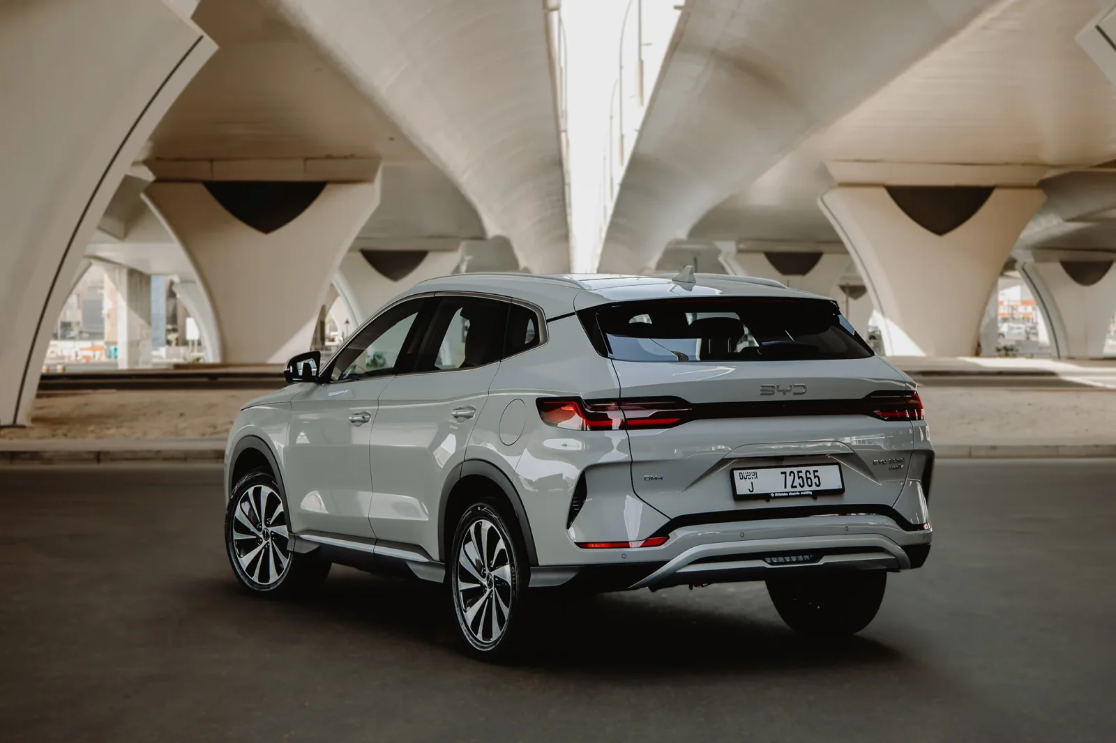 Loyer BYD Song  Gris 2025 en Dubai - 8 