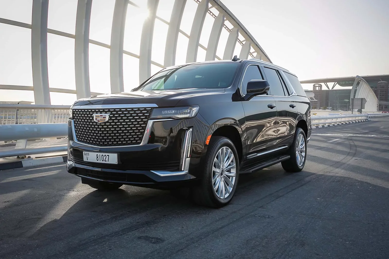 Rent Cadillac Escalade  Black 2021 in Dubai