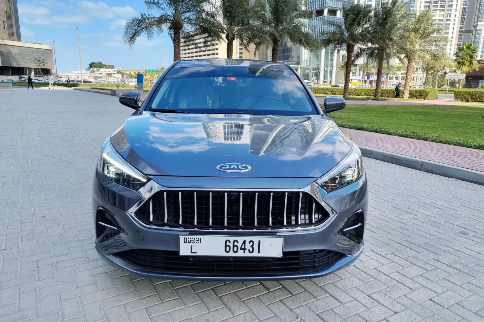 Аренда JAC J7  Синий 2023 в Дубае - 3 