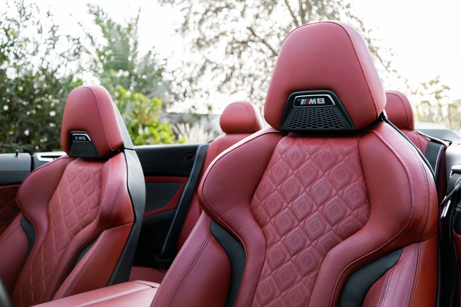 Аренда BMW M8 Competition Красный 2022 в Дубае - 5 