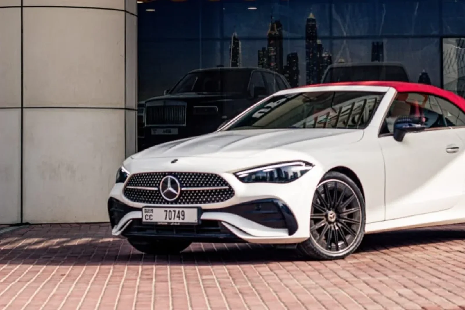 Huren Mercedes-Benz CLE-Class Mercedes CLE200  Wit 2025 in Dubai