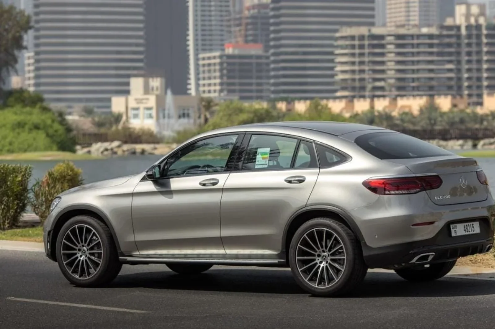 Аренда Mercedes-Benz GLC Coupe Mercedes GLC200 Оливковый 2022 в Дубае