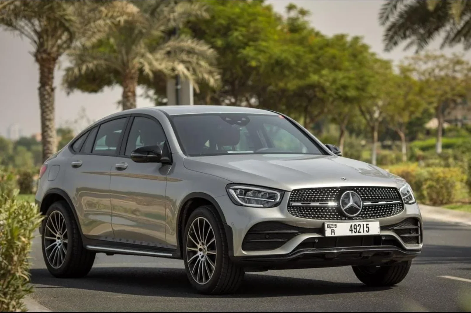 Аренда Mercedes-Benz GLC Coupe Mercedes GLC200 Оливковый 2022 в Дубае
