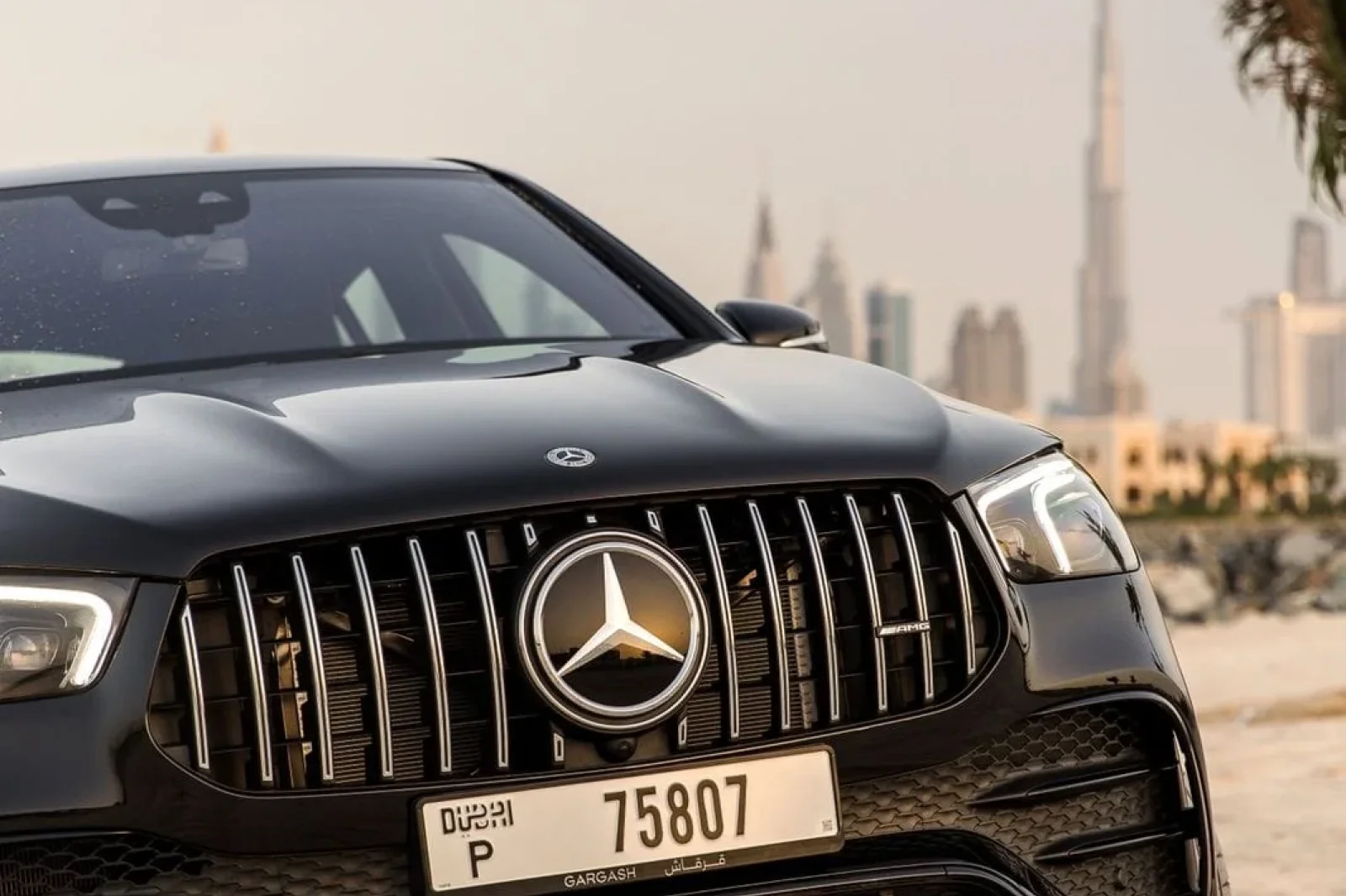 Kiralık Mercedes-Benz GLE Coupe Mercedes GLE53 Siyah 2023 içinde Dubai