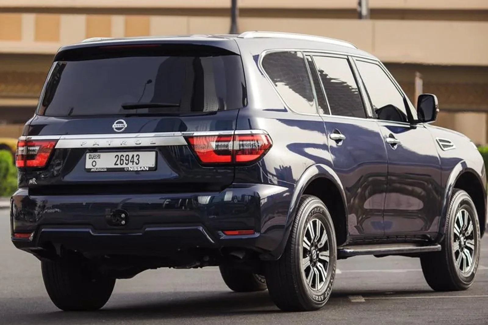 Аренда Nissan Patrol  Синий 2021 в Дубае