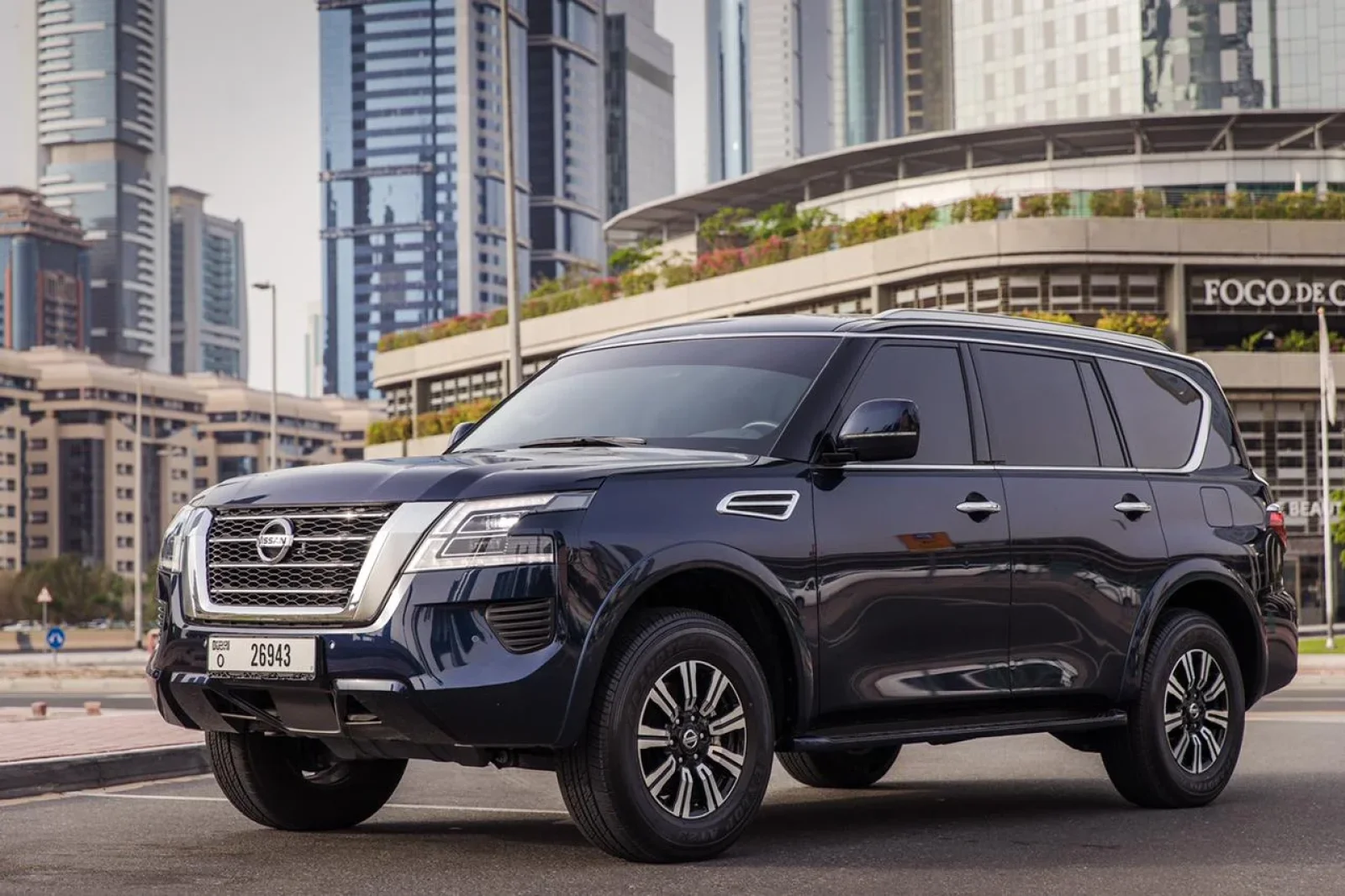 Аренда Nissan Patrol  Синий 2021 в Дубае