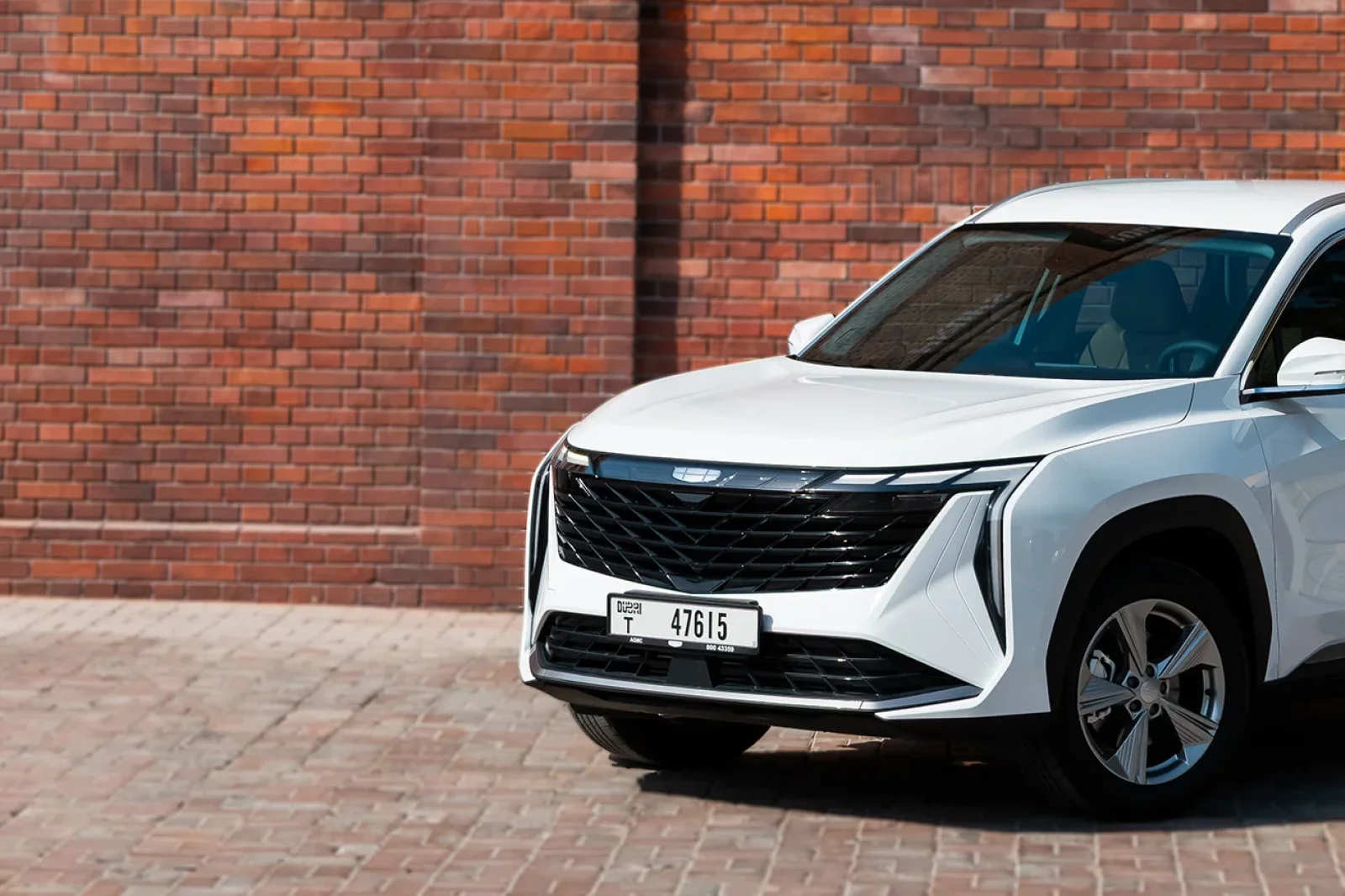 Kiralık Geely Starray  Beyaz 2025 içinde Dubai - 13 