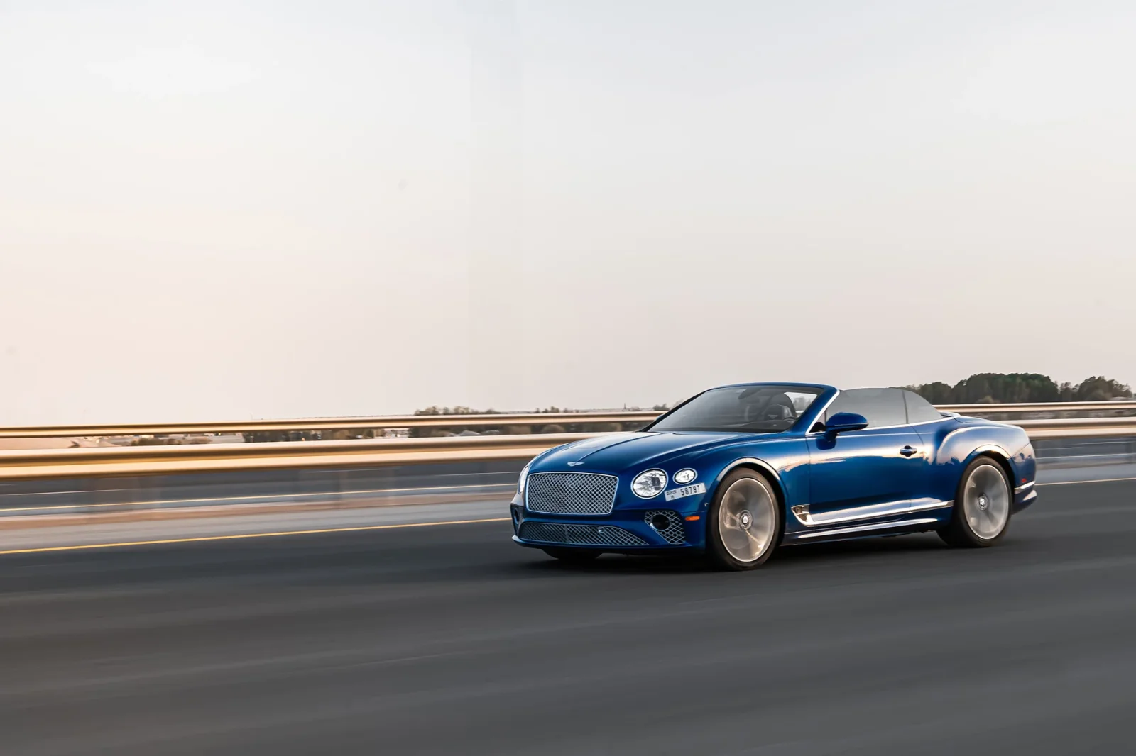 Rent Bentley Continental  Blue 2022 in Dubai