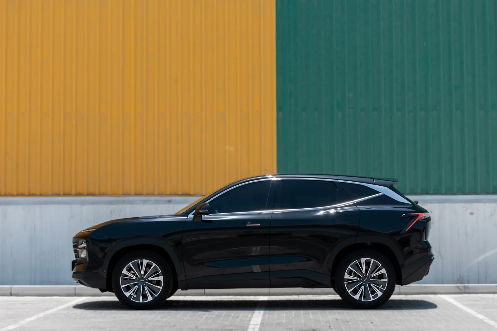 Loyer Jetour Dashing  Noir 2025 en Dubai - 7 