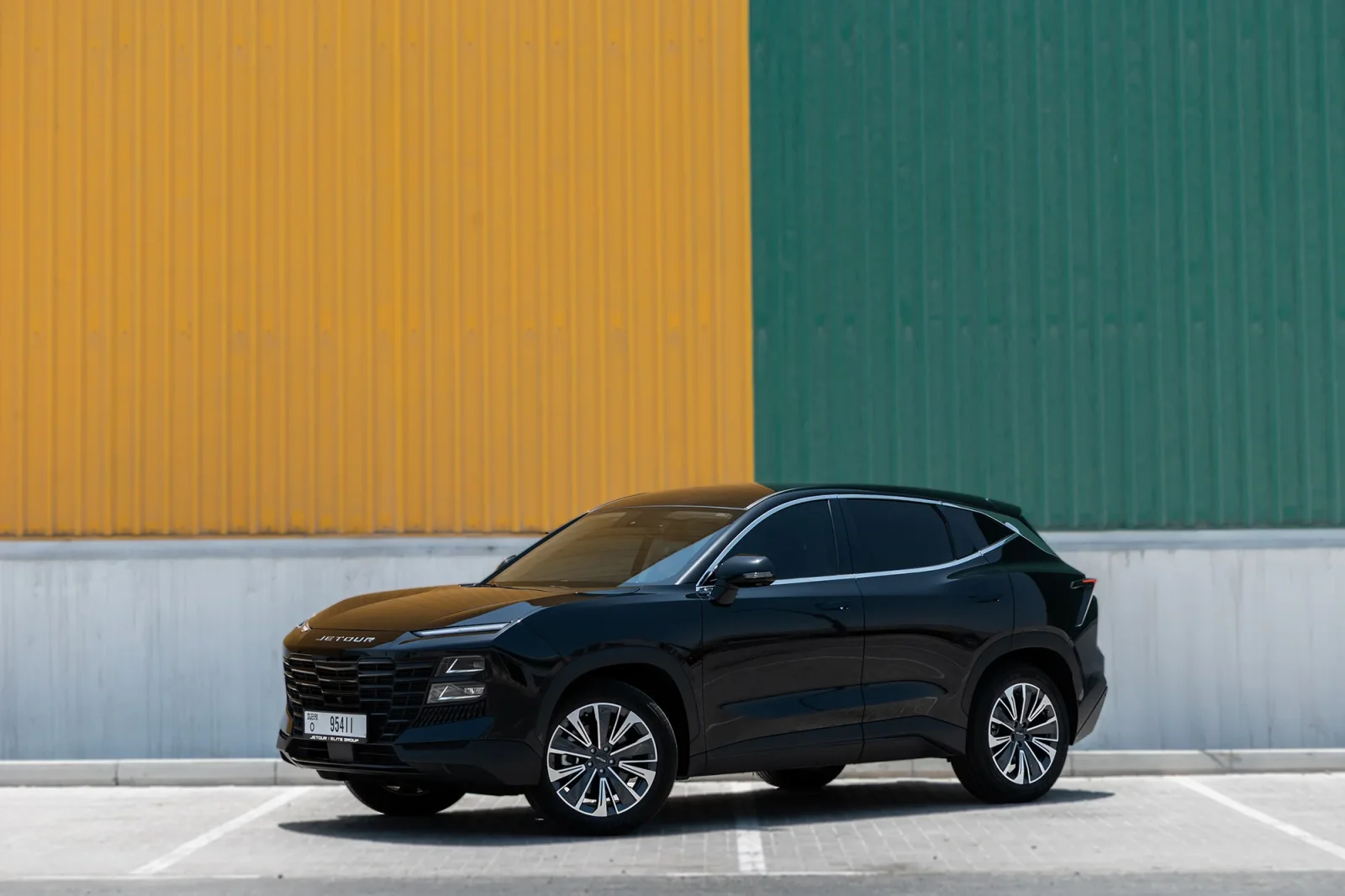 Loyer Jetour Dashing  Noir 2025 en Dubai - 2 