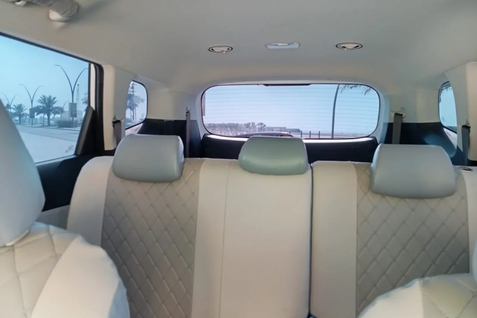 Rent Kia Carens  White 2025 in Dubai - 4 