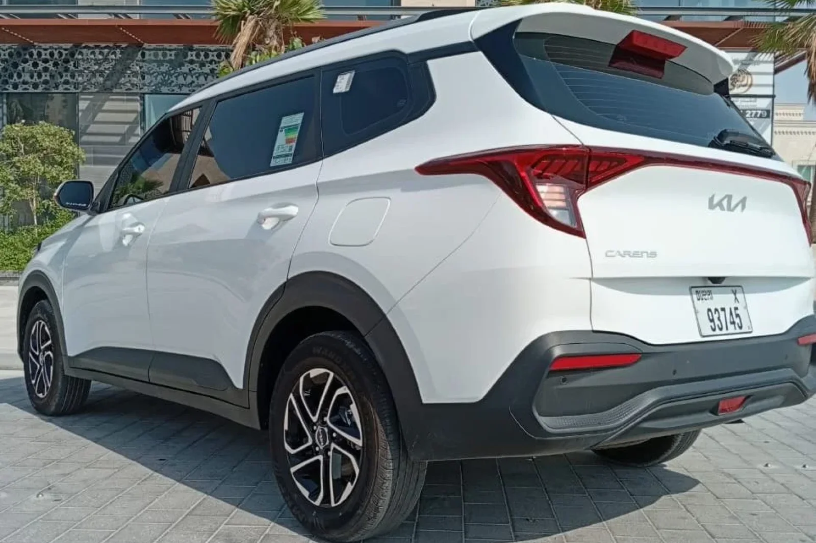 Rent Kia Carens  White 2025 in Dubai - 9 