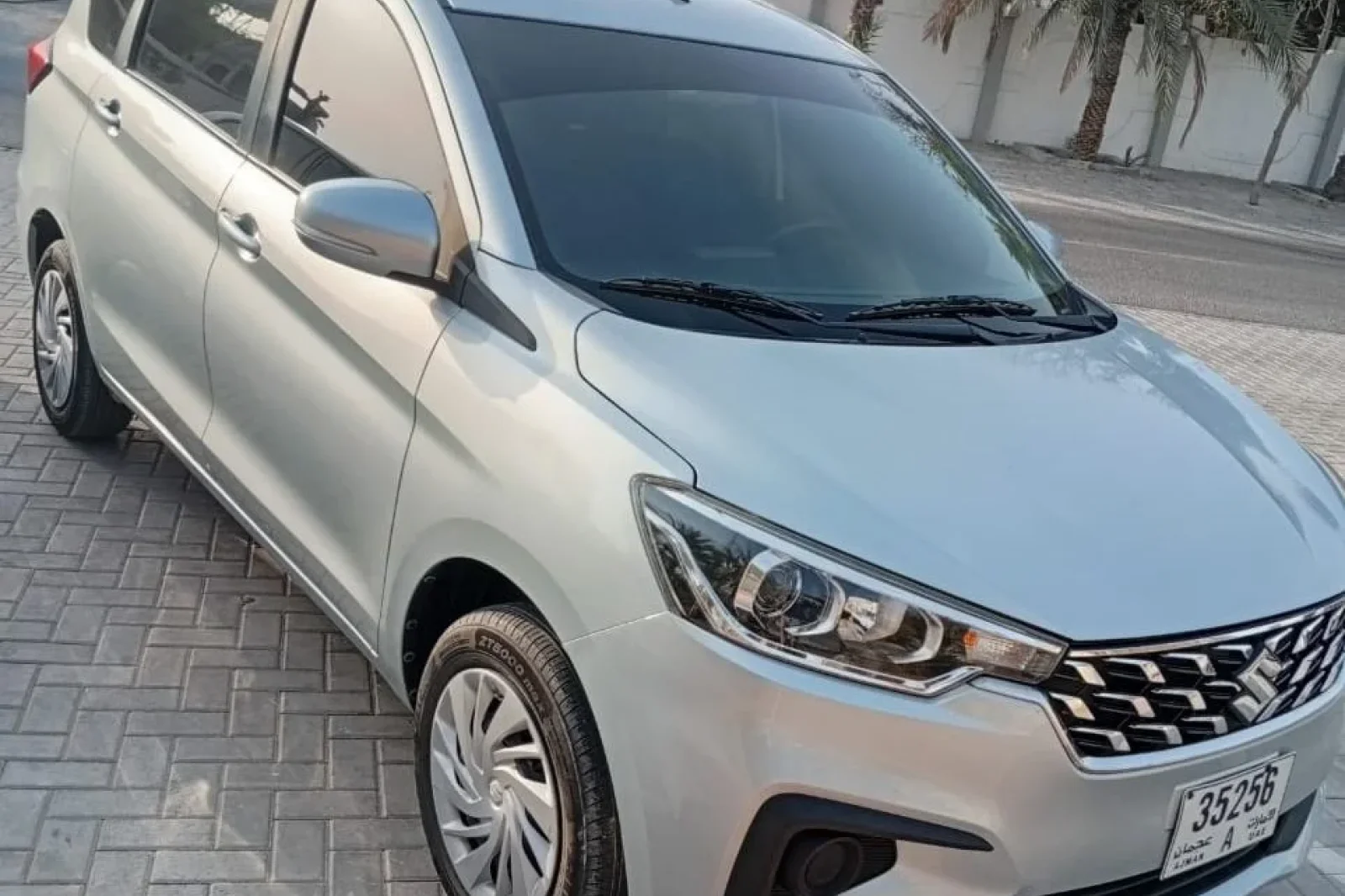 Rent Suzuki Ertiga  Silver 2024 in Dubai - 4 