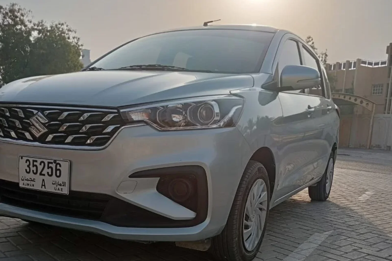 Rent Suzuki Ertiga  Silver 2024 in Dubai - 2 