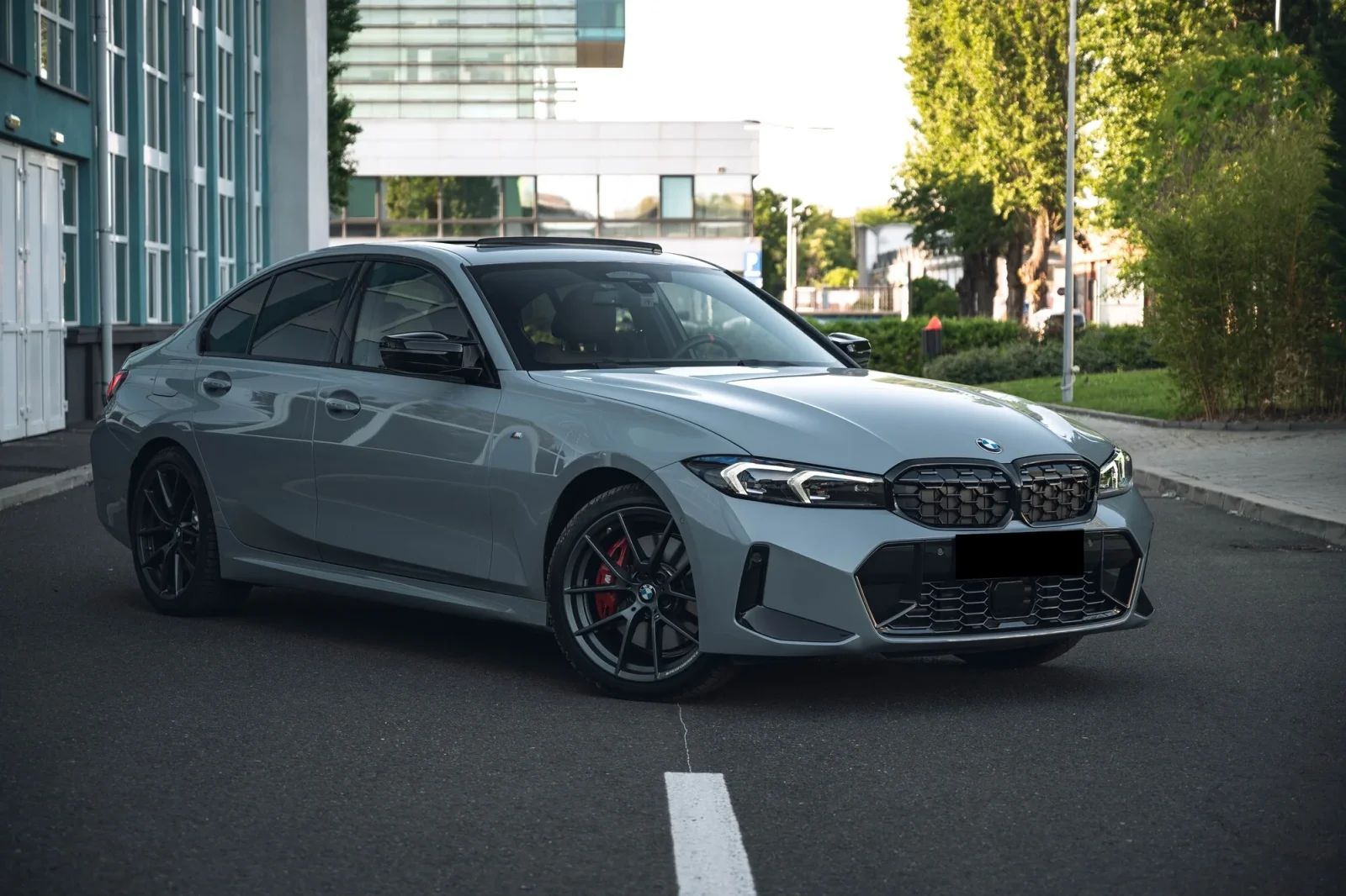 Rent BMW 3-Series M340i Grey 2025 in Dubai