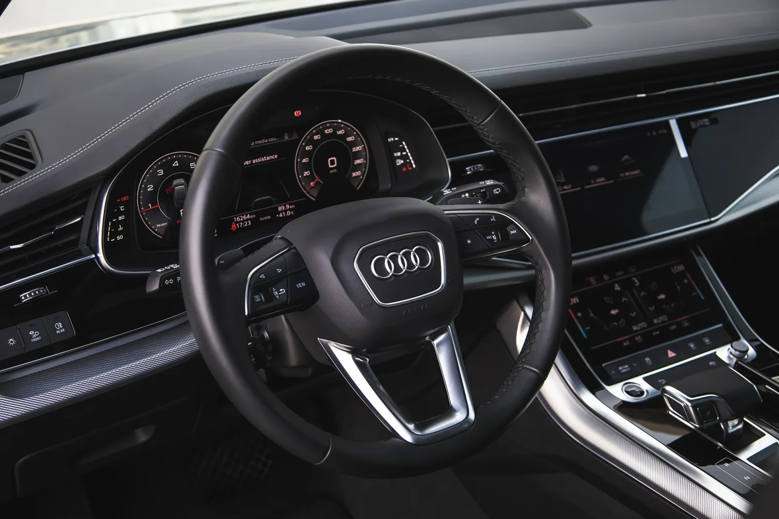 Rent Audi Q7  Silver 2023 in Dubai - 3 