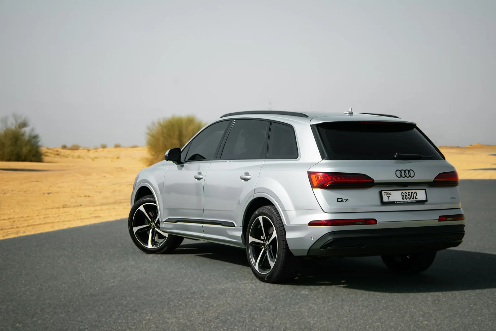 Rent Audi Q7  Silver 2023 in Dubai - 9 