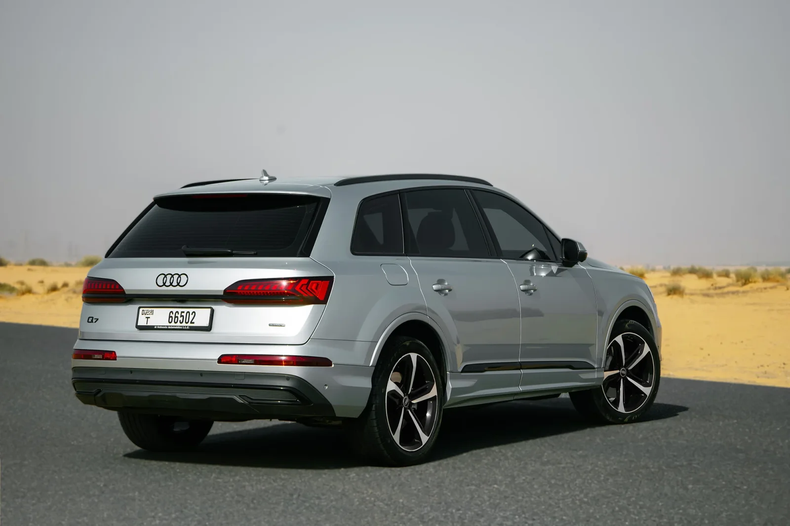 Rent Audi Q7  Silver 2023 in Dubai - 10 