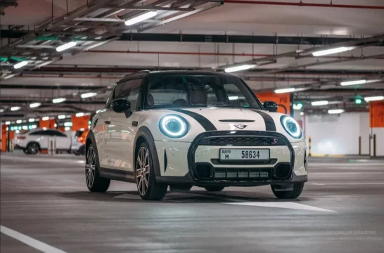 Mini Cooper White 2023