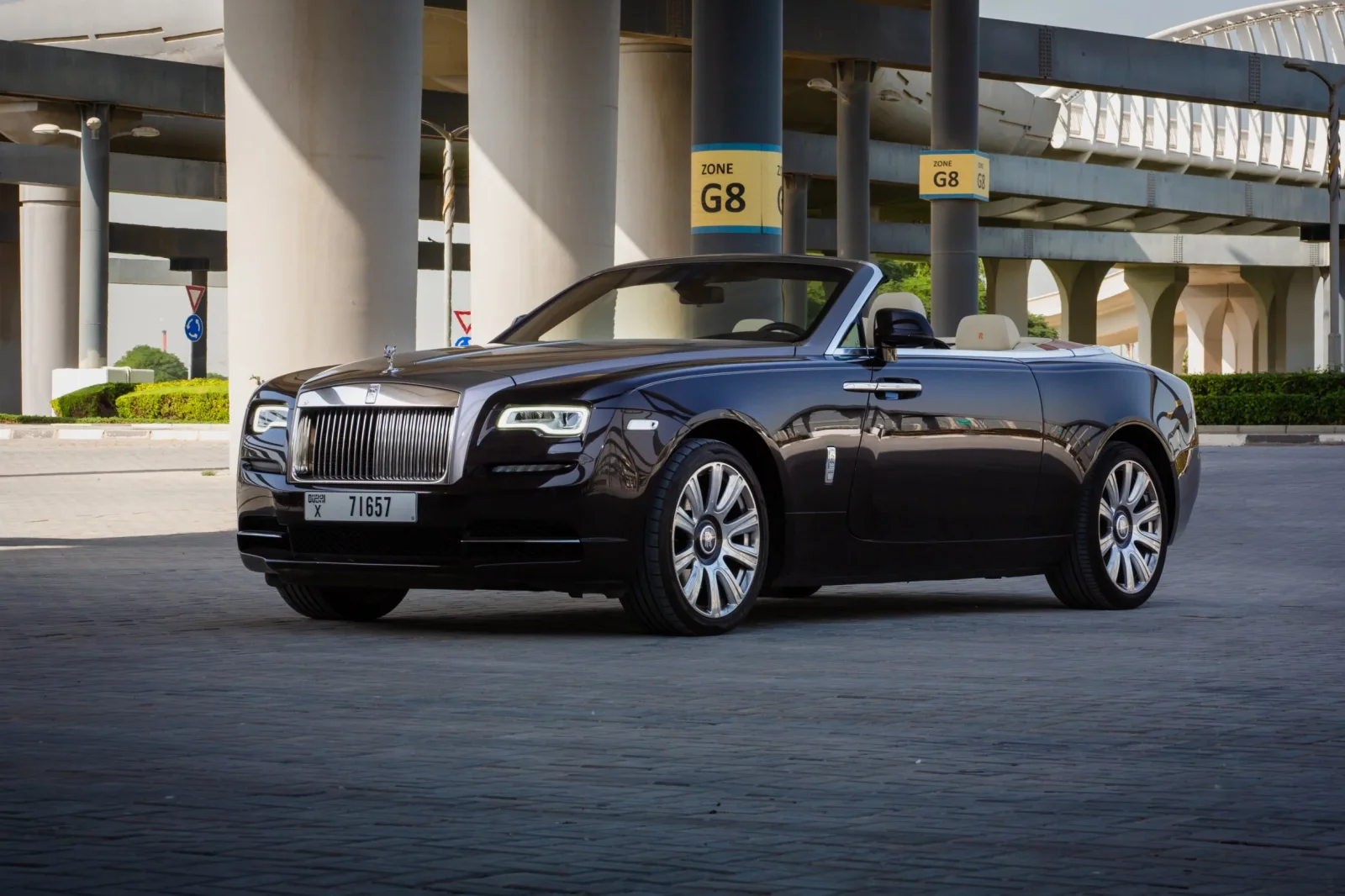 Rent Rolls-Royce Dawn  Brown 2017 in Dubai