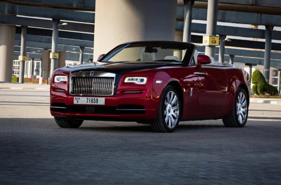 Rolls-Royce Dawn Red 2016