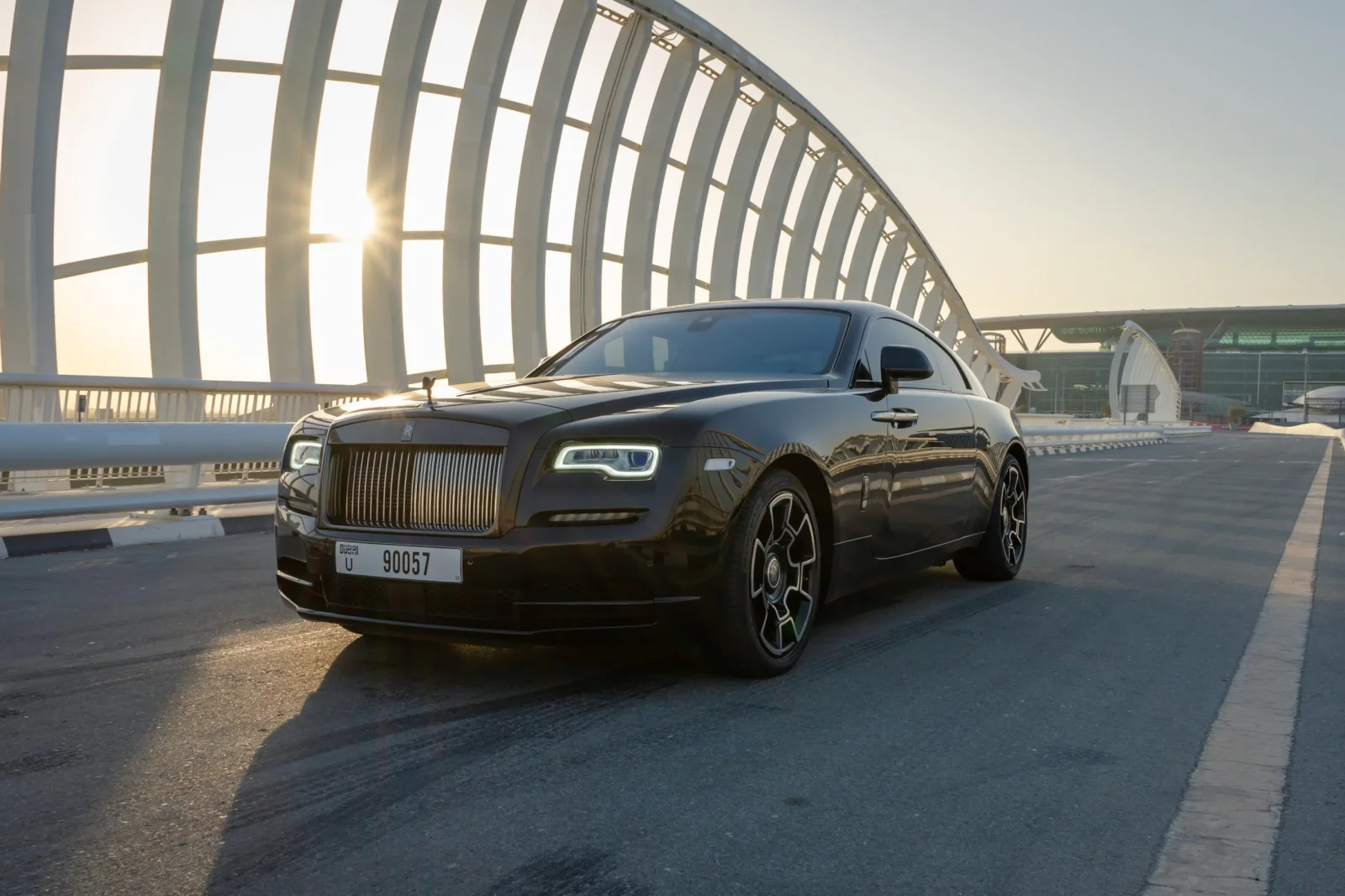 Miete Rolls-Royce Wraith  Schwarz 2017 in der Dubai