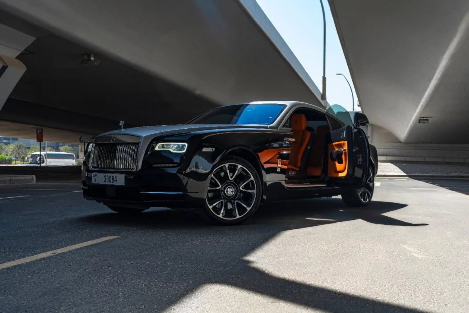 Miete Rolls-Royce Wraith  Schwarz 2017 in der Dubai