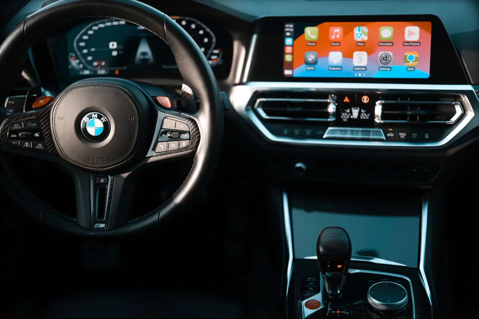 Kiralık BMW M3  Yeşil 2021 içinde Dubai - 4 