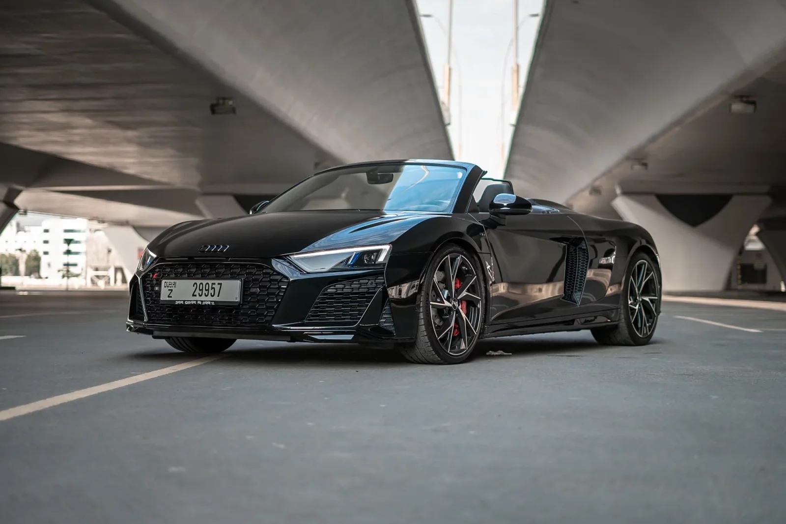 Loyer Audi R8  Noir 2021 en Dubai