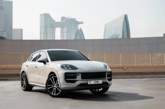 Porsche Cayenne Coupe Grijs 2024