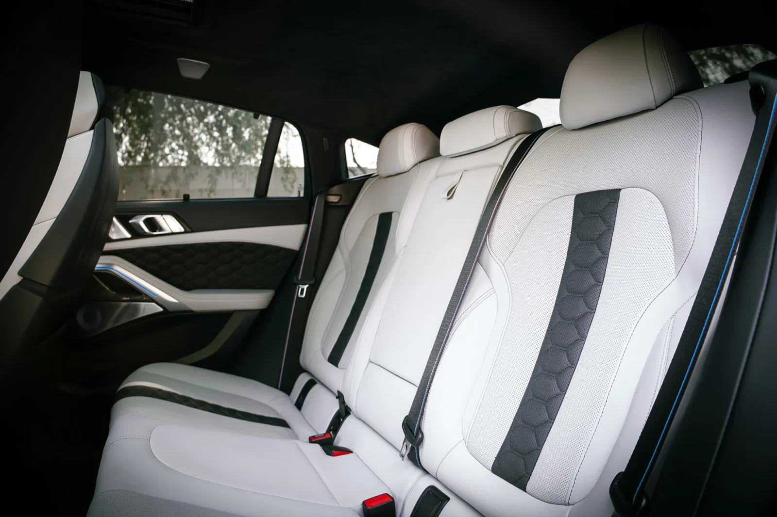 Rent BMW X6M Competition Blue 2021 in Dubai - 8 