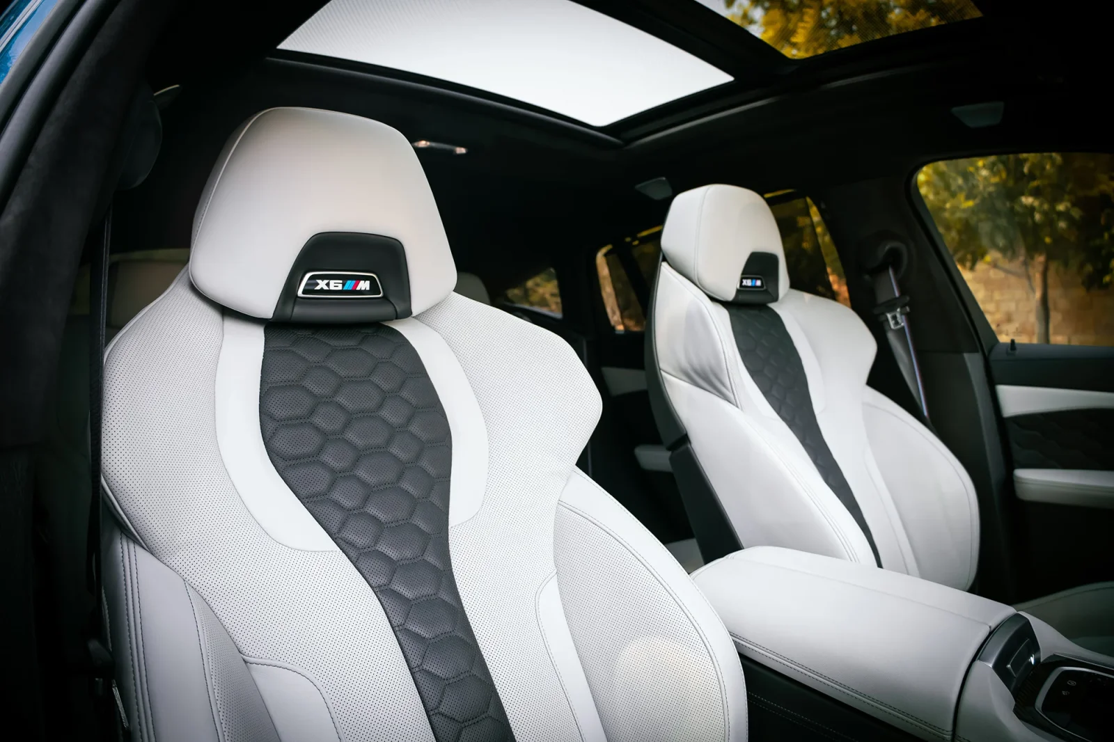 Rent BMW X6M Competition Blue 2021 in Dubai - 3 