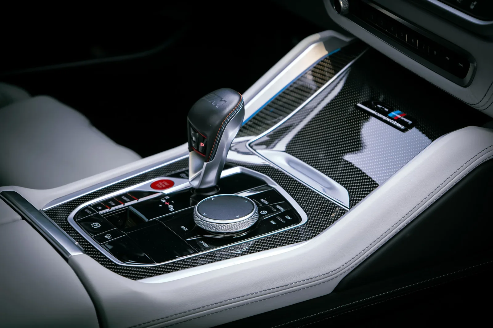 Rent BMW X6M Competition Blue 2021 in Dubai - 5 