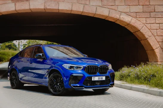 BMW X6M Competition Blauw 2021