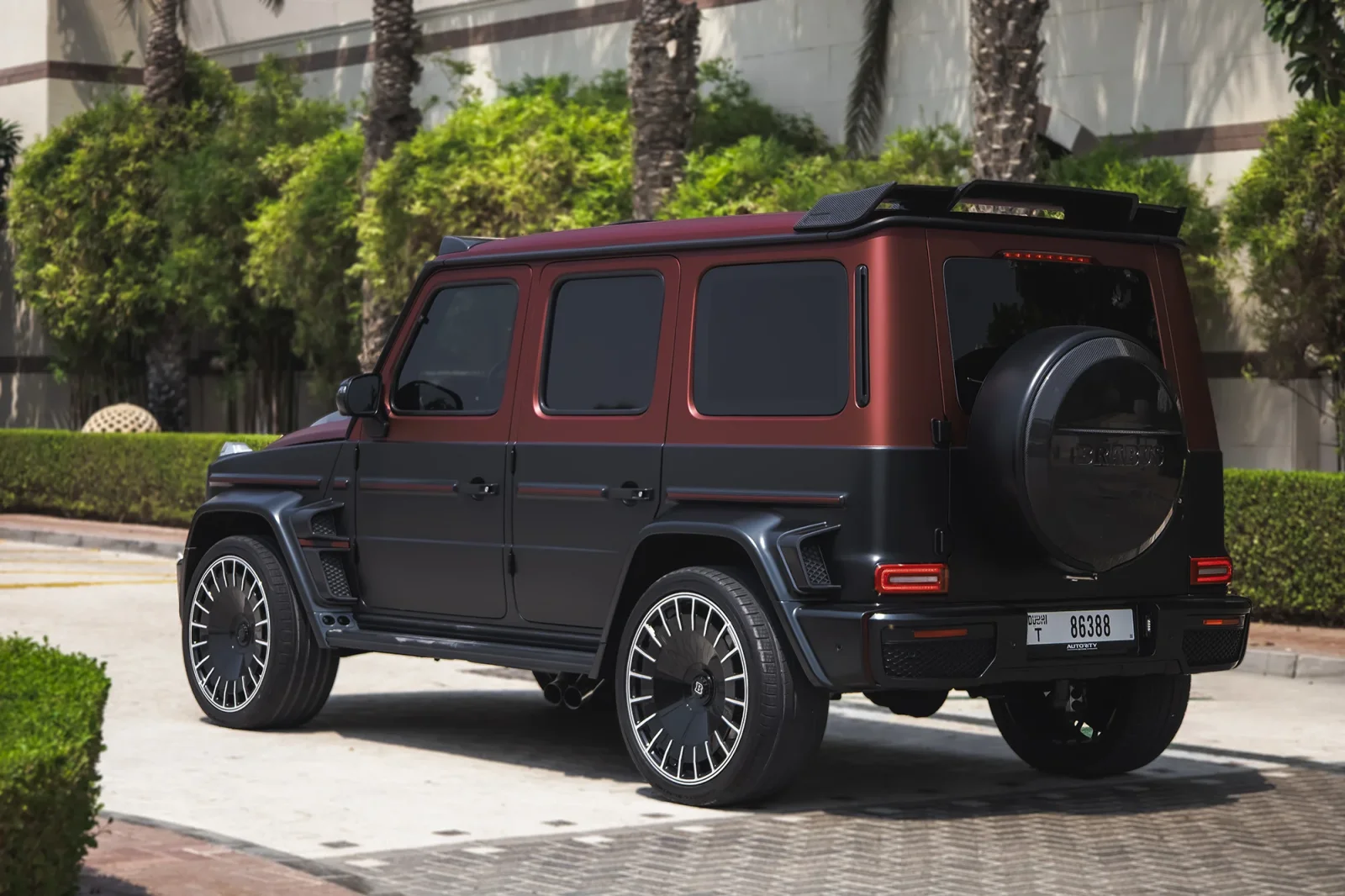 Аренда Mercedes-Benz G-Class  BRABUS 800  Черный 2021 в Дубае - 8 