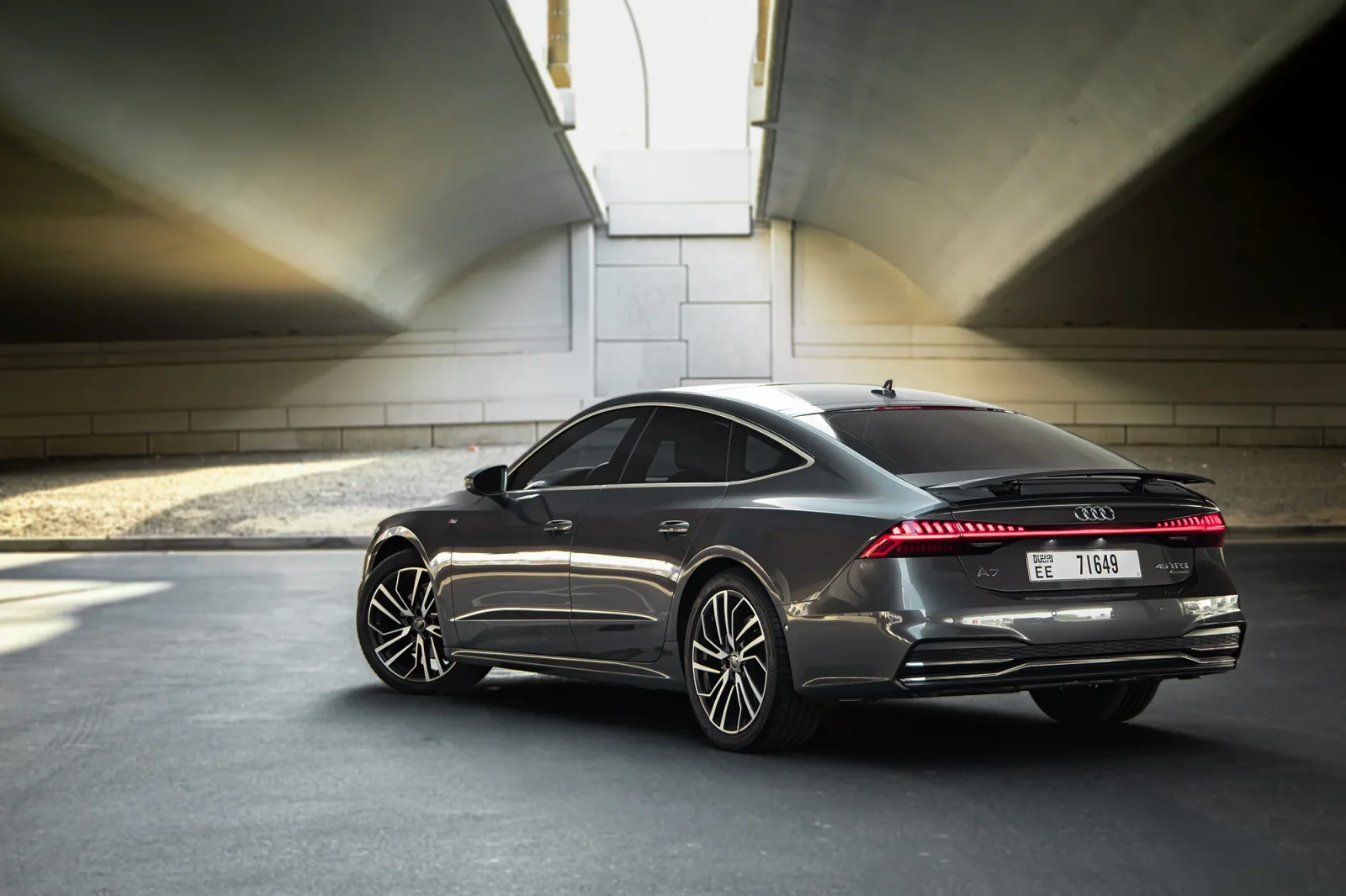 Rent Audi A7  Grey 2024 in Dubai - 9 