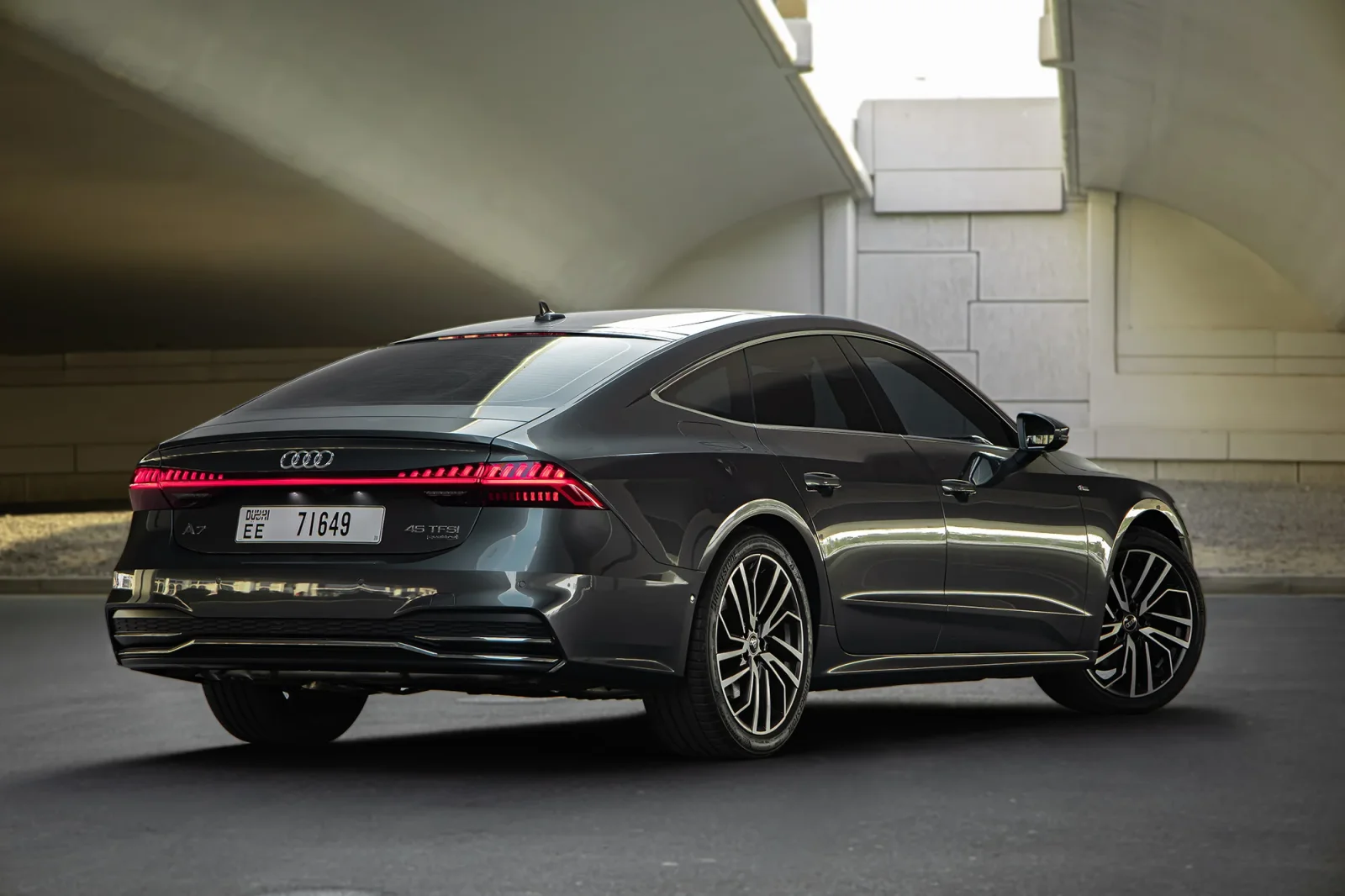 Rent Audi A7  Grey 2024 in Dubai - 10 