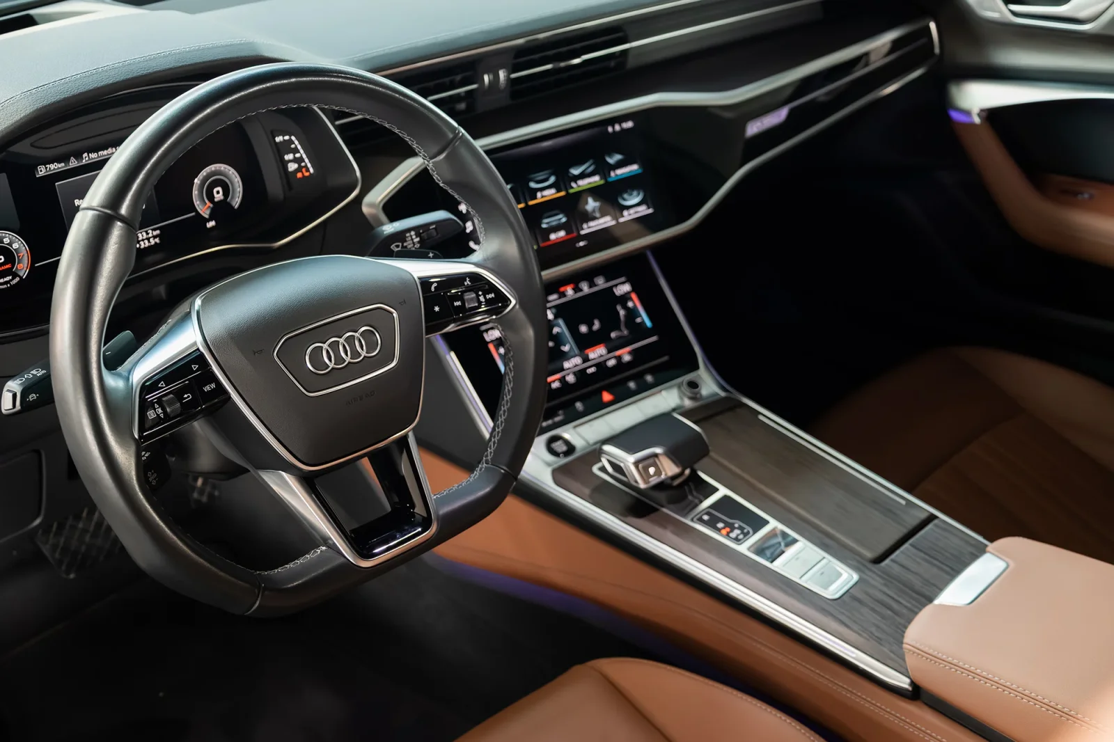Rent Audi A7  Grey 2024 in Dubai - 3 