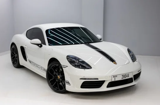 Porsche Cayman Bianco 2024
