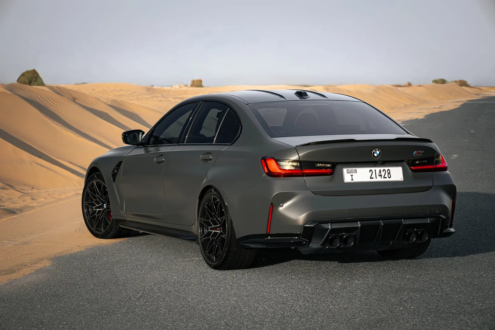 Аренда BMW M3 Competition Серый 2025 в Дубае - 11 