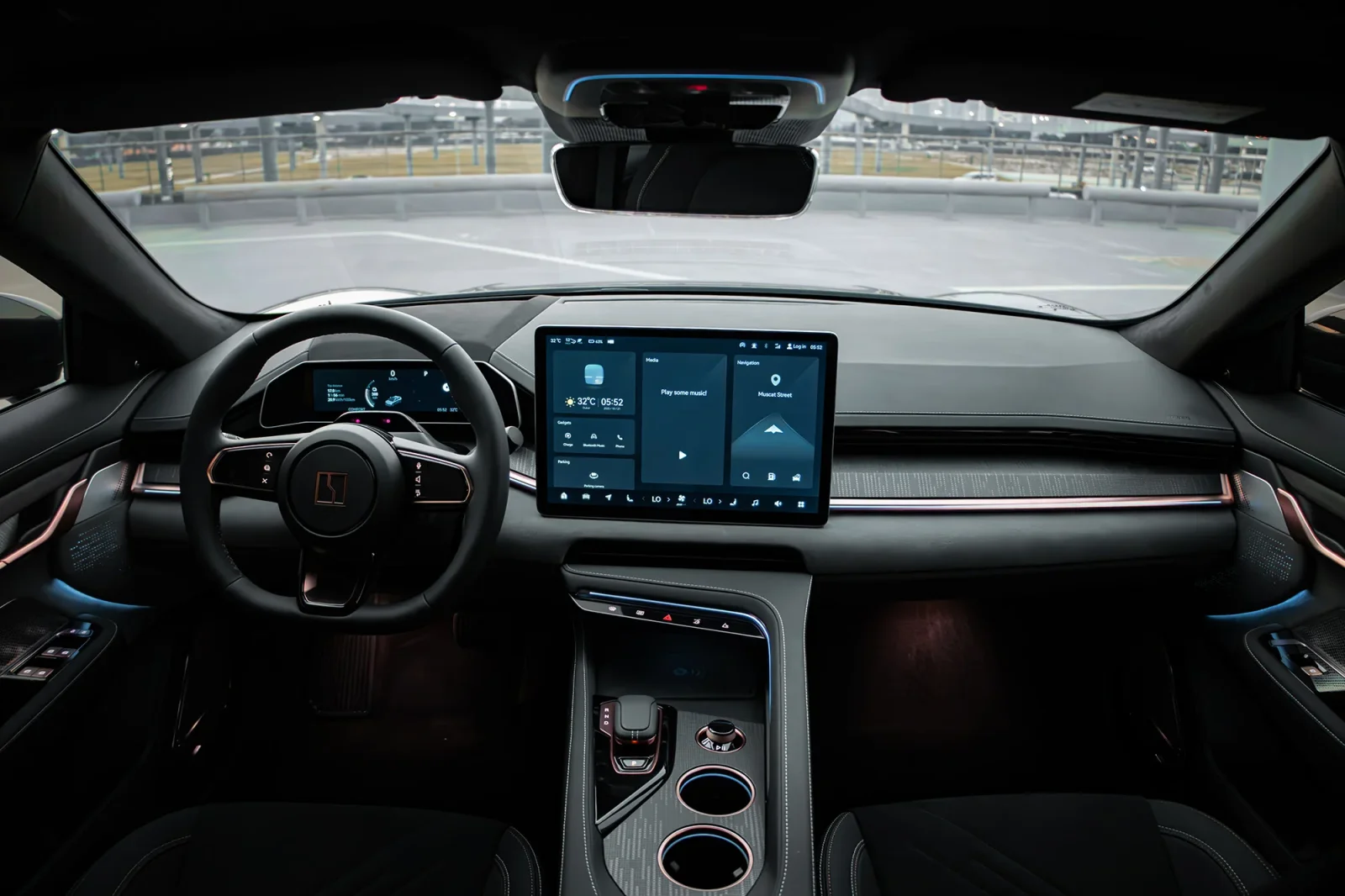 Alquiler Zeekr 1  Negro 2025 en Dubái - 4 