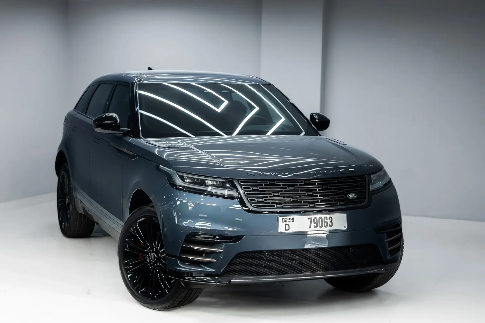 Rent Land Rover Range Rover Velar  Blue 2024 in Dubai
