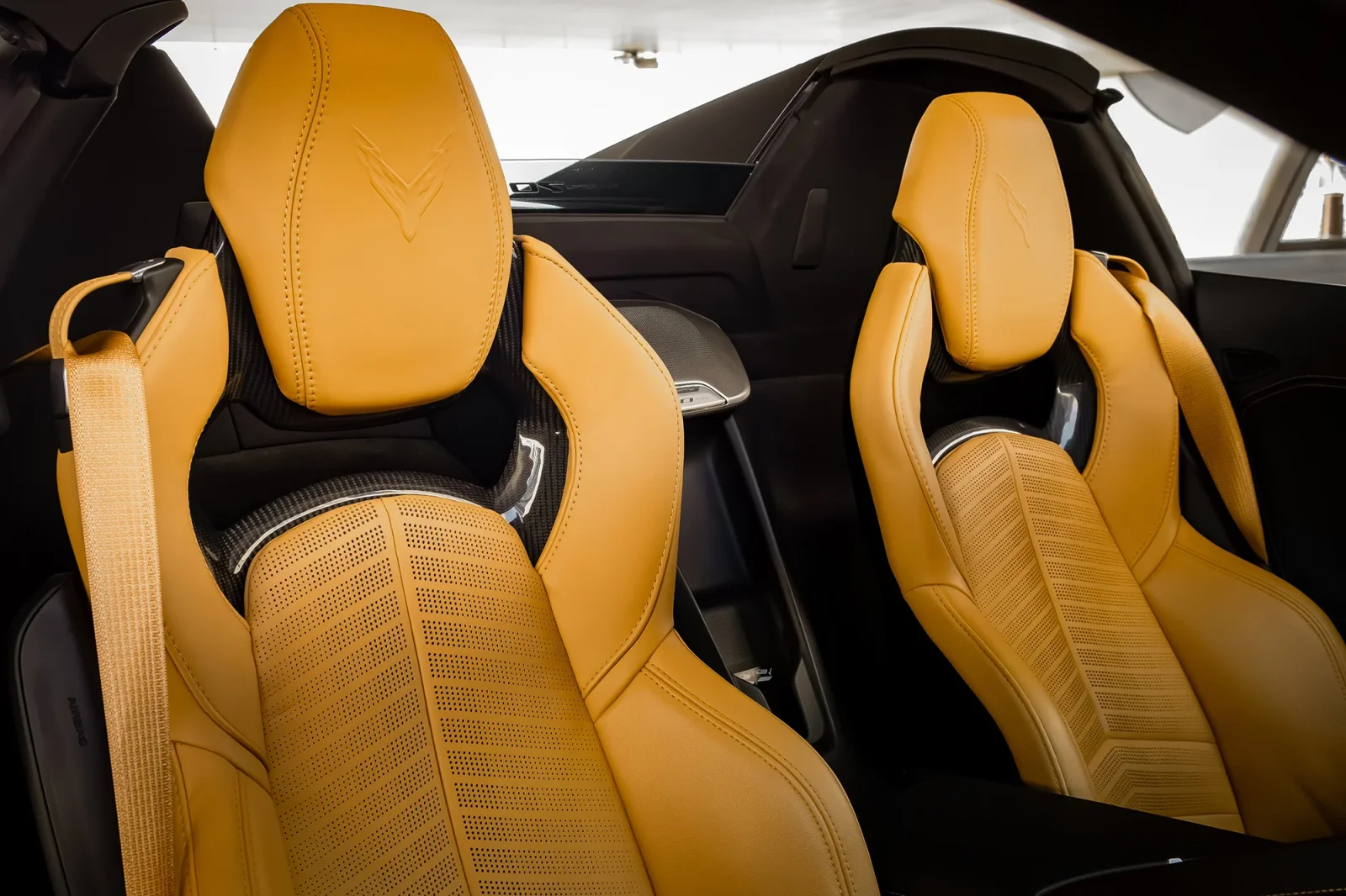 Rent Chevrolet Corvette C8 Brown 2023 in Dubai - 7 