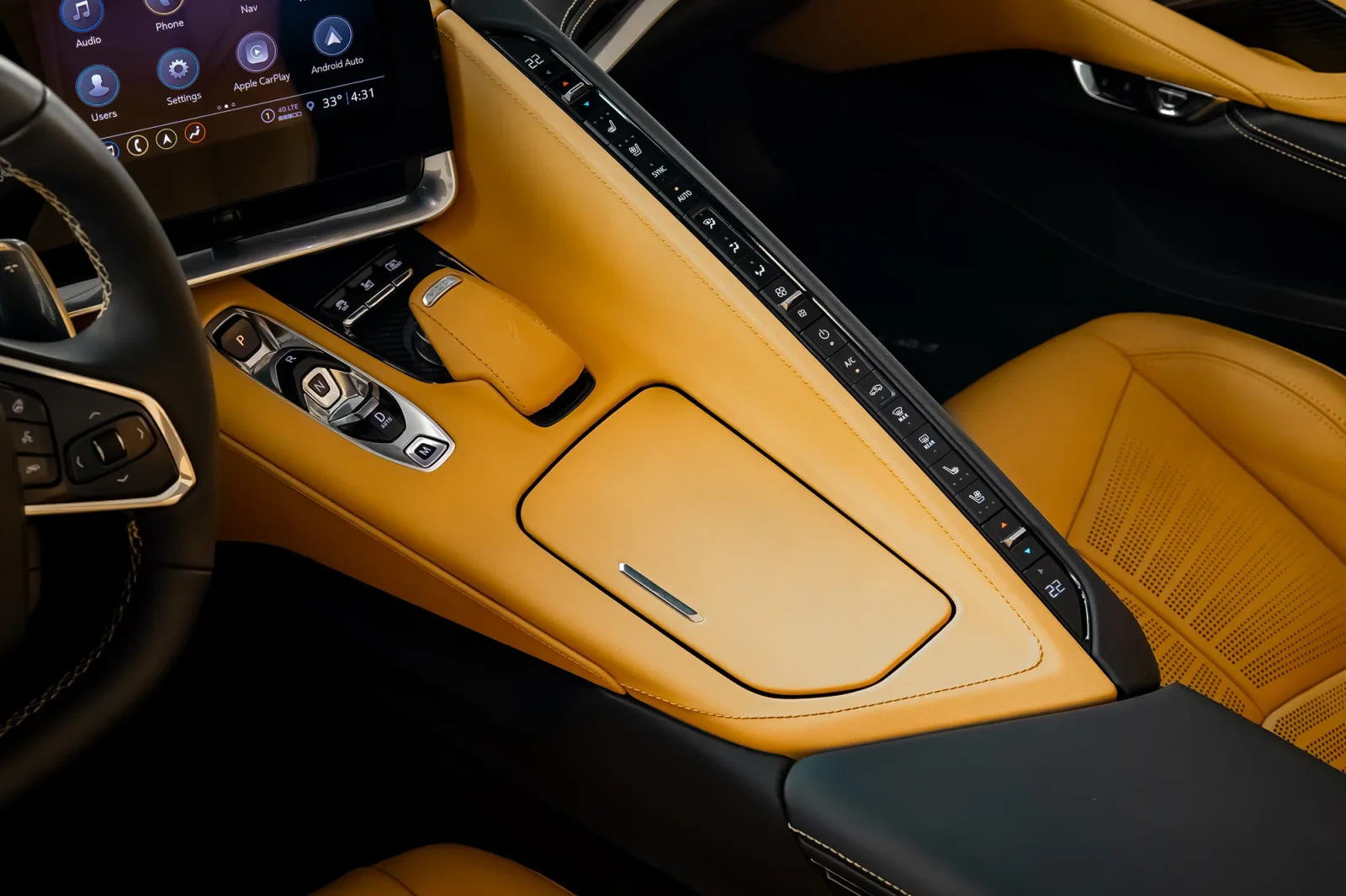 Rent Chevrolet Corvette C8 Brown 2023 in Dubai - 6 